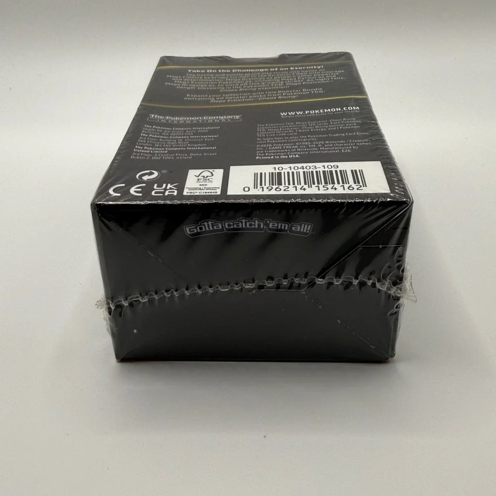 Pokemon TCG Mega Evolution Chaos Rising Booster Bundle 6 Packs Sealed 2026